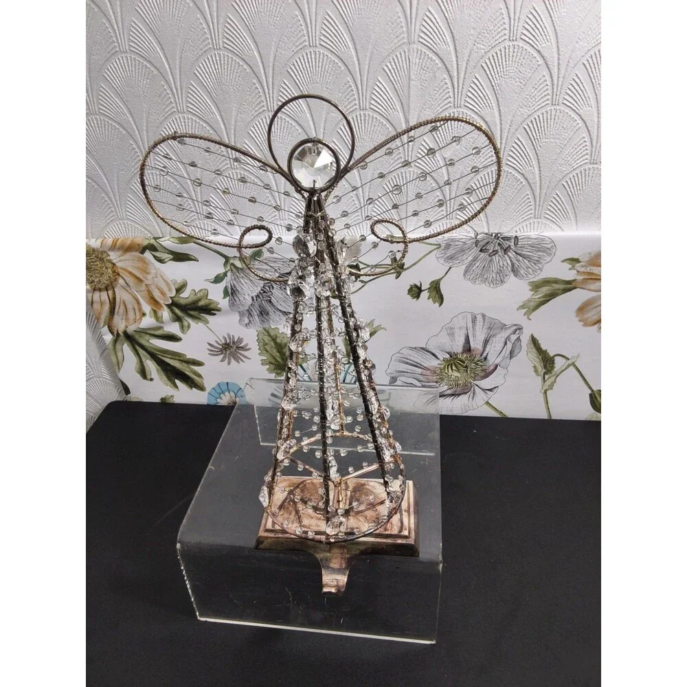 POTTERYBARN Chandlier Angel Stocking Holder